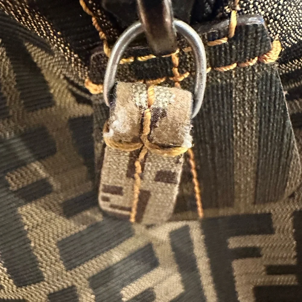 Fendi Black and Brown Satchel - Picture 14 of 16